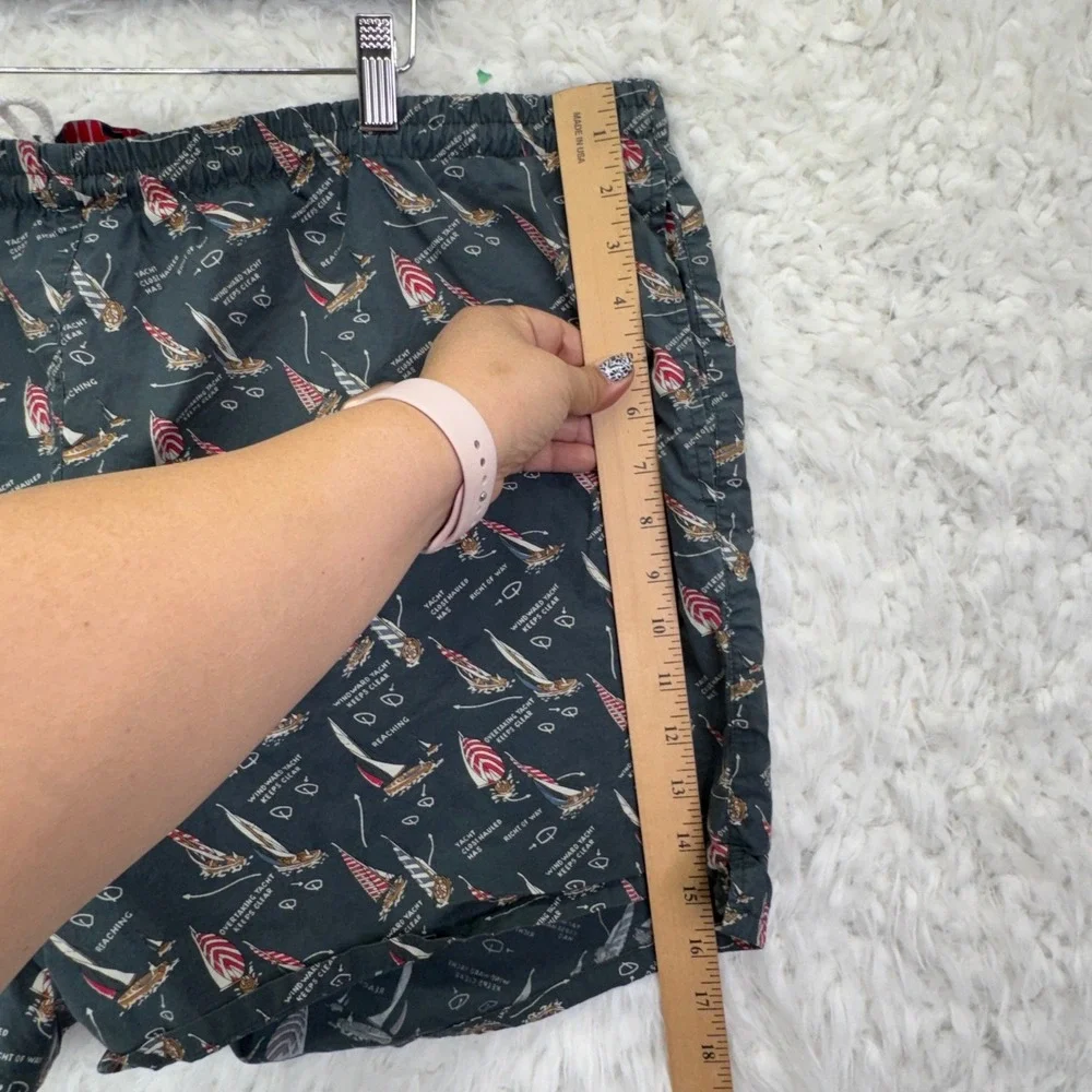 Polo Sport Ralph Lauren Swim Trunks XL Green‎ Sailboat Nautical Yachting Shorts